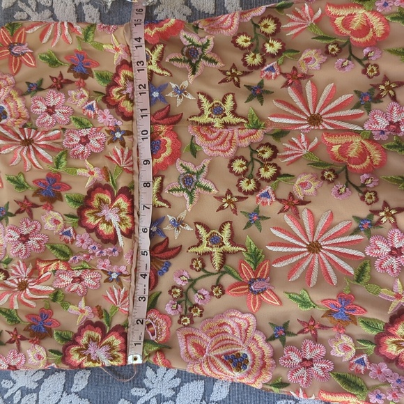 Sam Edelman Floral Embroidered Midi Sheath Dress New with Tags - Picture 10 of 12